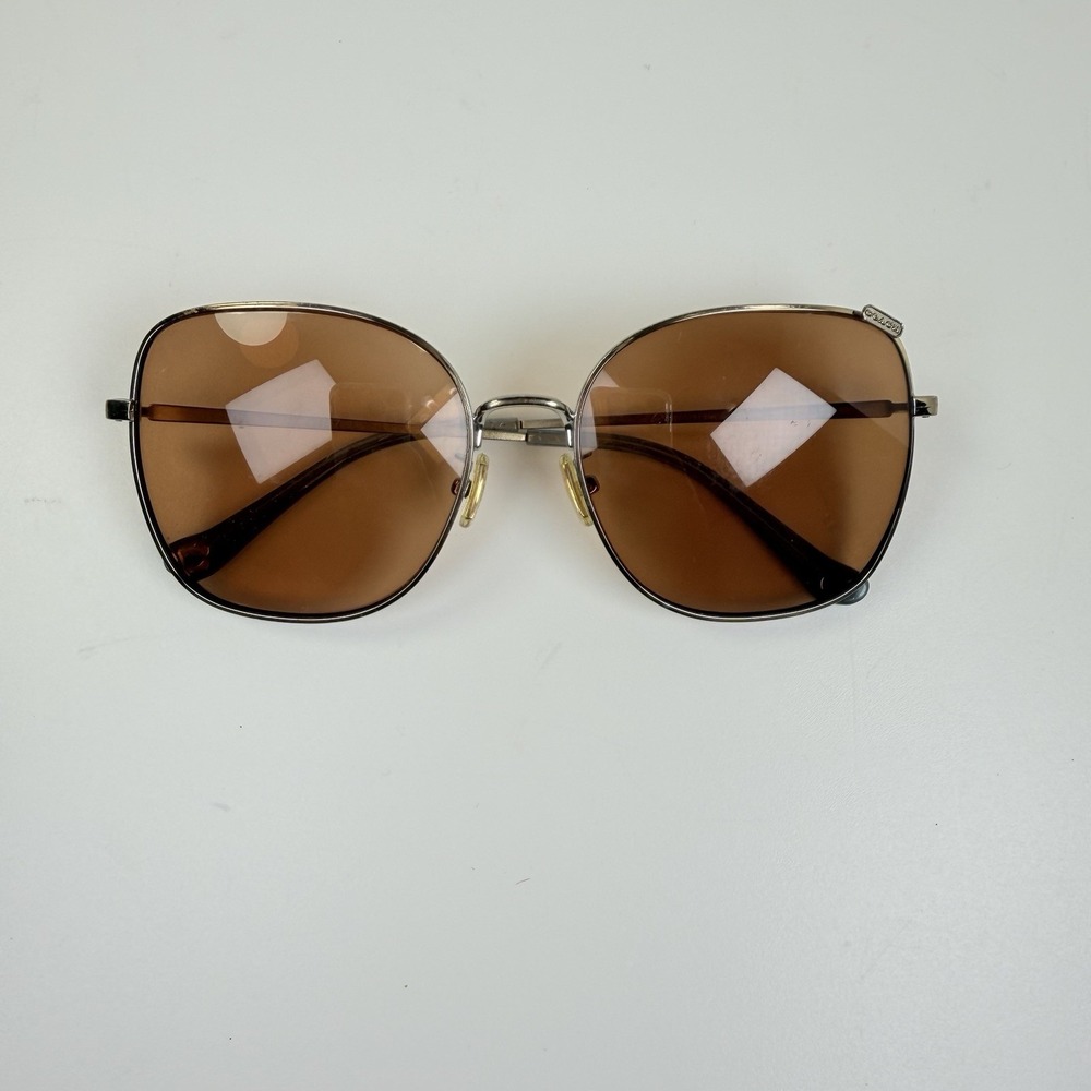 Coach HC7133 C7997 57-17 140 Shiny Light Gold Metal Sunglasses Frames Read